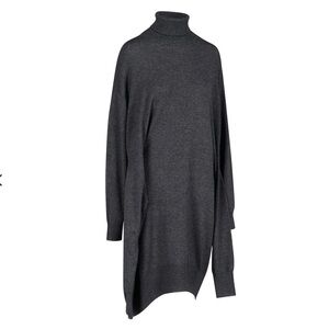 NWT Isabel Marant Roll Neck Knot Detailed Mini Dress